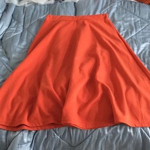 Orange Sunny Girl Skirt